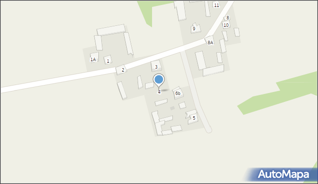 Kurpie Szlacheckie, Kurpie Szlacheckie, 4, mapa Kurpie Szlacheckie