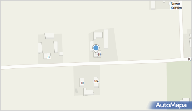 Kursko, Kursko, 13a, mapa Kursko