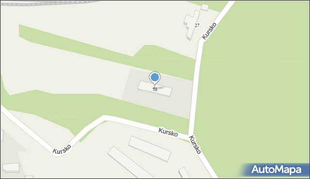 Kursko, Kursko, 58, mapa Kursko