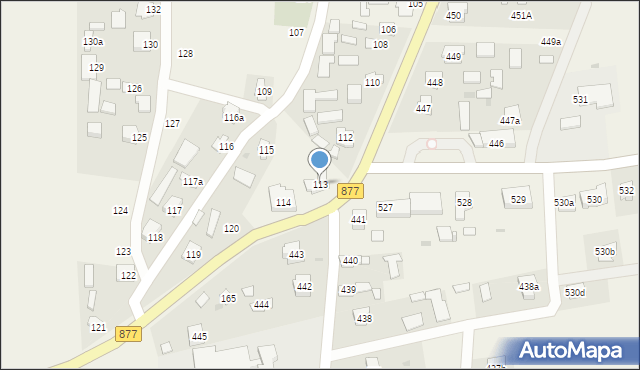 Kuryłówka, Kuryłówka, 113, mapa Kuryłówka