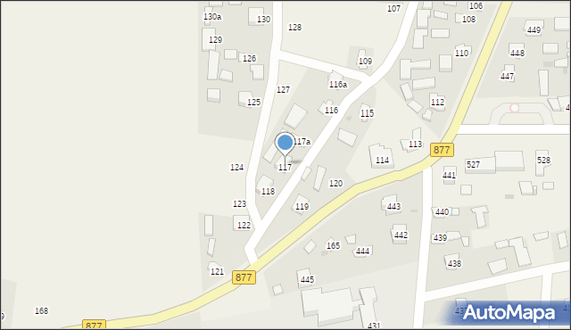 Kuryłówka, Kuryłówka, 117, mapa Kuryłówka
