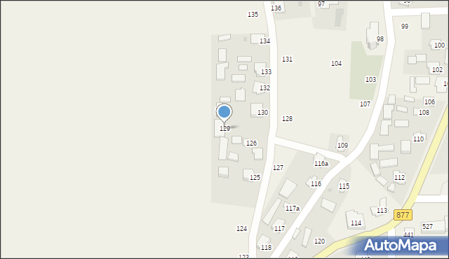 Kuryłówka, Kuryłówka, 129, mapa Kuryłówka