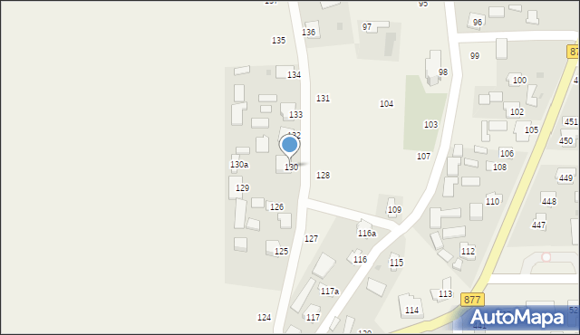 Kuryłówka, Kuryłówka, 130, mapa Kuryłówka