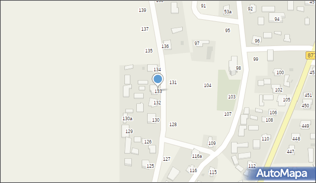 Kuryłówka, Kuryłówka, 133, mapa Kuryłówka