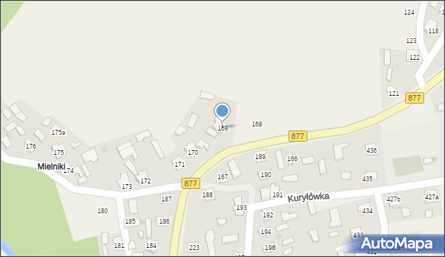 Kuryłówka, Kuryłówka, 169, mapa Kuryłówka