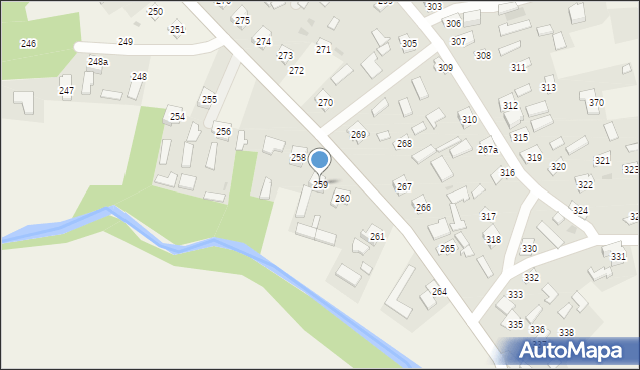 Kuryłówka, Kuryłówka, 259, mapa Kuryłówka