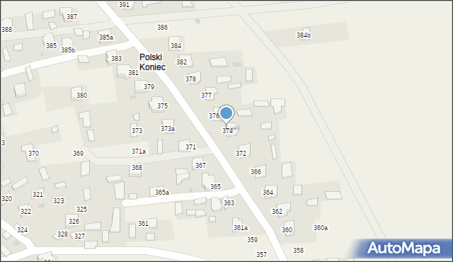 Kuryłówka, Kuryłówka, 374, mapa Kuryłówka