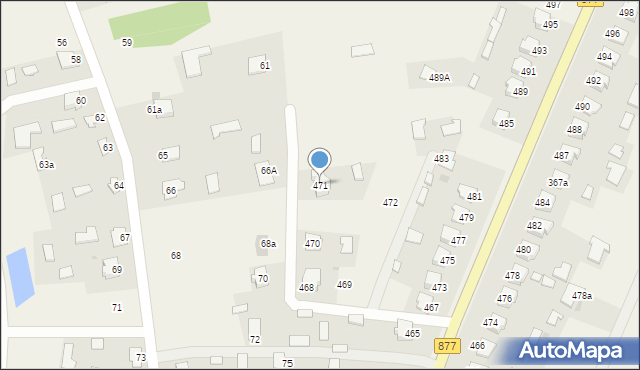 Kuryłówka, Kuryłówka, 471, mapa Kuryłówka