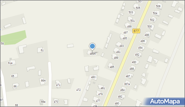 Kuryłówka, Kuryłówka, 489A, mapa Kuryłówka