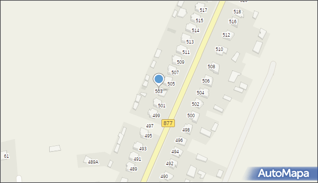 Kuryłówka, Kuryłówka, 503, mapa Kuryłówka