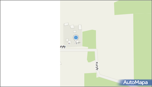 Kuryły, Kuryły, 3, mapa Kuryły