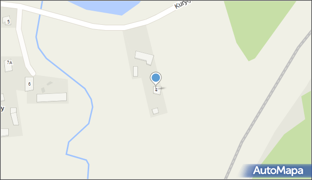 Kuryły, Kuryły, 4, mapa Kuryły