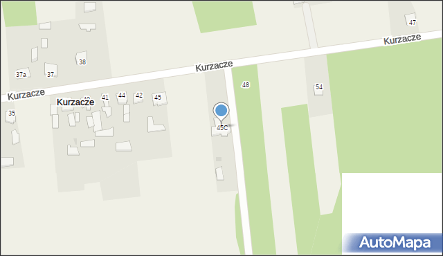 Kurzacze, Kurzacze, 45C, mapa Kurzacze
