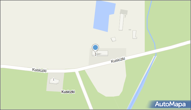 Kusiczki, Kusiczki, 2, mapa Kusiczki