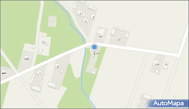 Kustrzyce, Kustrzyce, 9, mapa Kustrzyce