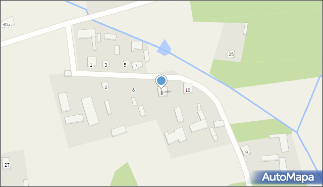 Kutyłowo-Perysie, Kutyłowo-Perysie, 8, mapa Kutyłowo-Perysie