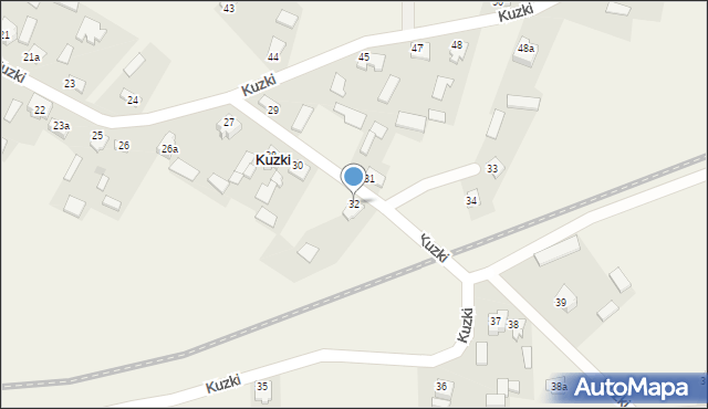 Kuzki, Kuzki, 32, mapa Kuzki