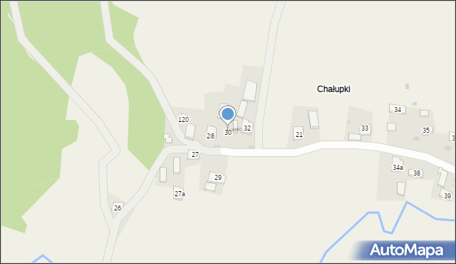 Kuźmina, Kuźmina, 30, mapa Kuźmina