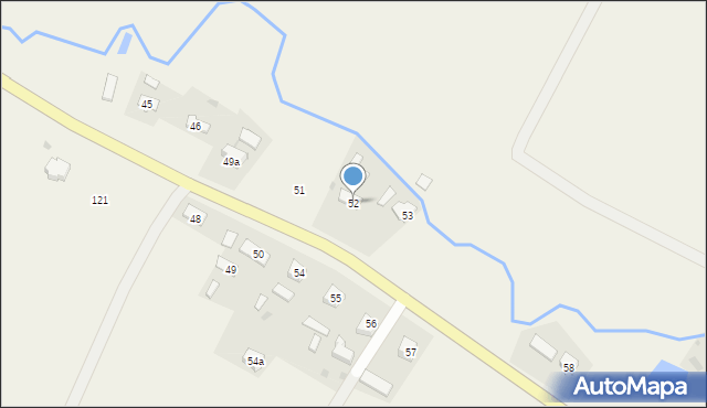 Kuźmina, Kuźmina, 52, mapa Kuźmina