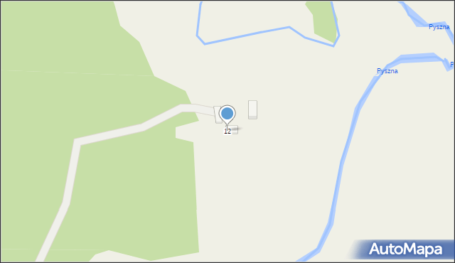 Kuźnica, Kuźnica, 12, mapa Kuźnica