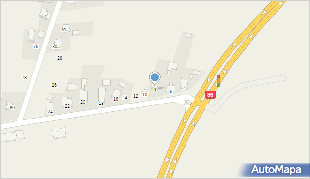 Kuźnica Warężyńska, Kuźnica Warężyńska, 8, mapa Kuźnica Warężyńska