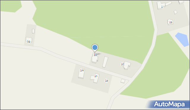 Kuźnik, Kuźnik, 1D, mapa Kuźnik