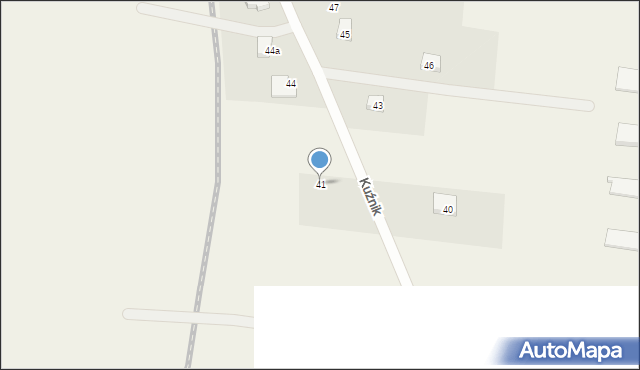 Kuźnik, Kuźnik, 41, mapa Kuźnik