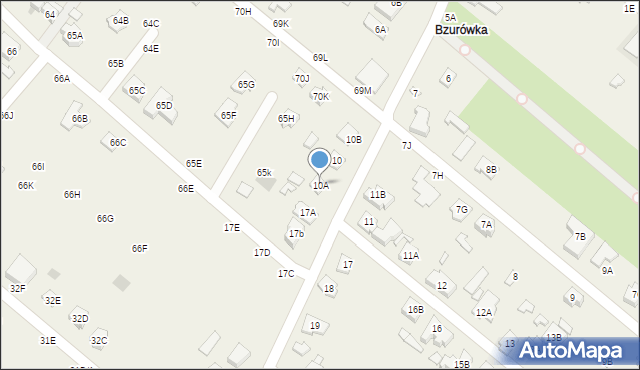 Kuznocin, Kuznocin, 10A, mapa Kuznocin