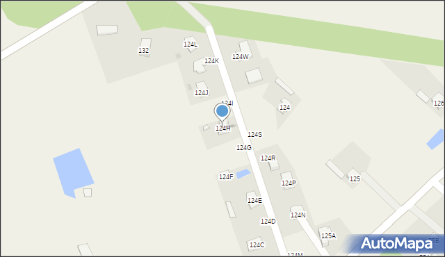 Kuznocin, Kuznocin, 124H, mapa Kuznocin