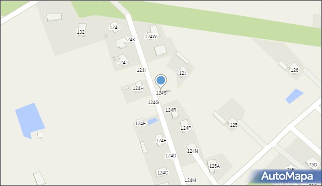 Kuznocin, Kuznocin, 124S, mapa Kuznocin