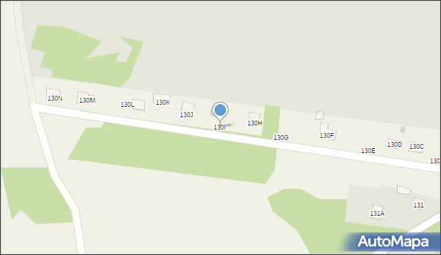 Kuznocin, Kuznocin, 130I, mapa Kuznocin