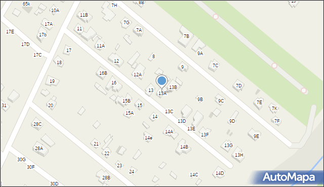 Kuznocin, Kuznocin, 13A, mapa Kuznocin