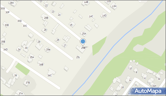 Kuznocin, Kuznocin, 25B, mapa Kuznocin