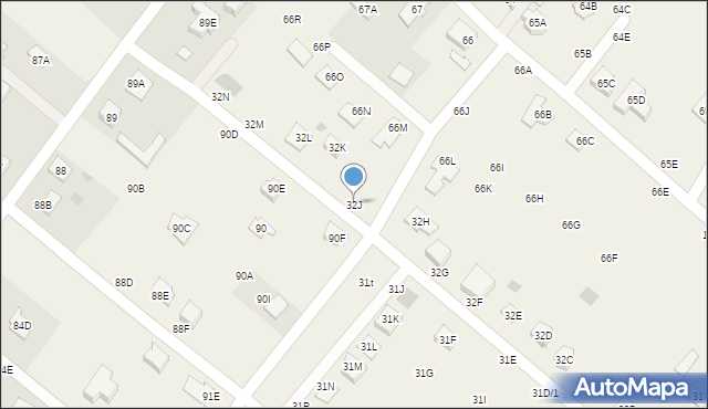 Kuznocin, Kuznocin, 32J, mapa Kuznocin