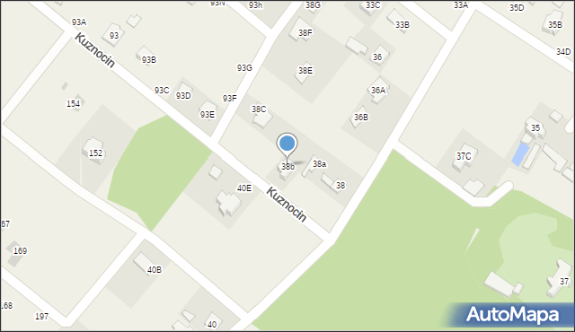 Kuznocin, Kuznocin, 38b, mapa Kuznocin