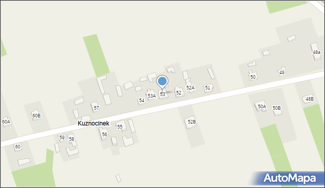 Kuznocin, Kuznocin, 53, mapa Kuznocin