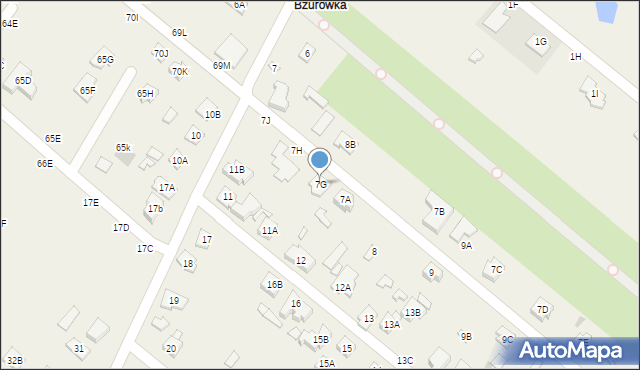 Kuznocin, Kuznocin, 7G, mapa Kuznocin