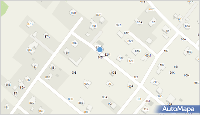 Kuznocin, Kuznocin, 90D, mapa Kuznocin