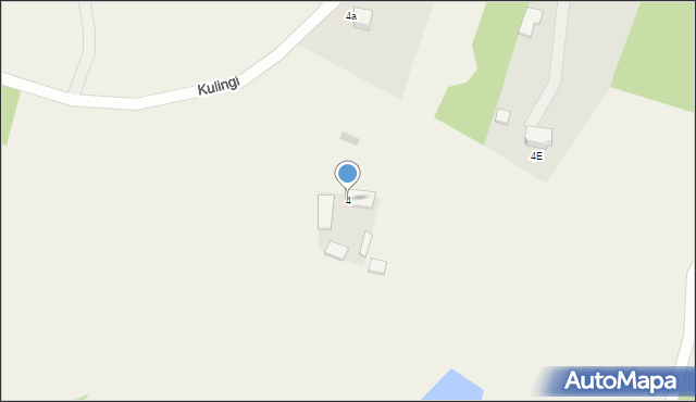 Łebno, Kulingi, 4, mapa Łebno