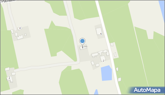 Many, Kubusia Puchatka, 8, mapa Many