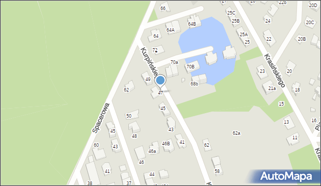 Marki, Kurpińskiego Karola, 47, mapa Marki