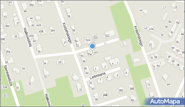 Marki, Kurpińskiego Karola, 50b, mapa Marki