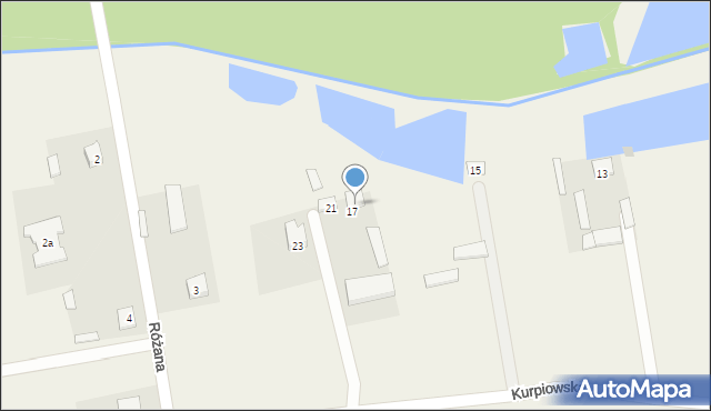 Miastkowo, Kurpiowska, 19, mapa Miastkowo