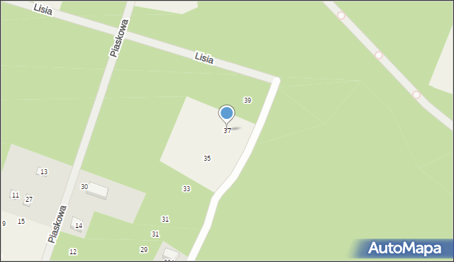 Michałów-Reginów, Ku Słońcu, 37, mapa Michałów-Reginów