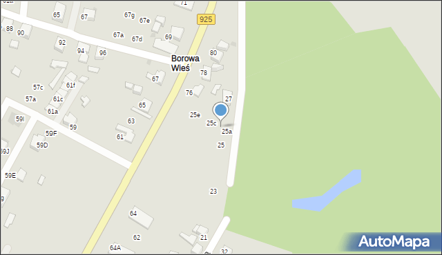 Mikołów, Kukułcza, 25b, mapa Mikołów