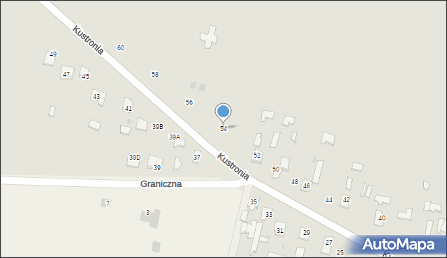 Oleszyce, Kustronia, gen., 54, mapa Oleszyce