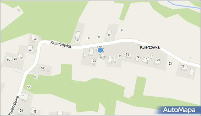 Olszowice, Kulerzówka, 37, mapa Olszowice