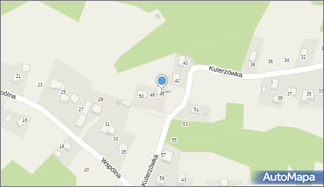 Olszowice, Kulerzówka, 46, mapa Olszowice
