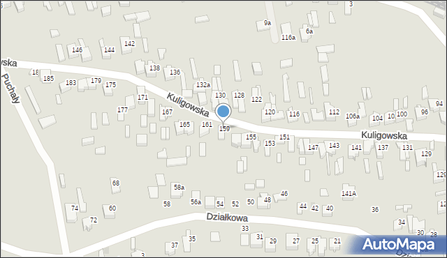 Opoczno, Kuligowska, 159, mapa Opoczno