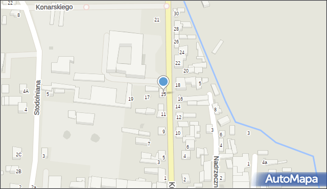 Piątek, Kutnowska, 15, mapa Piątek